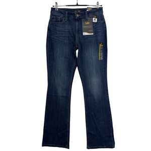 Lee Jeans Womens 6 29x32 Blue Legendary Style Bootcut Mid Rise Stretch